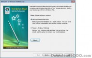 Windows Mail Backup screenshot
